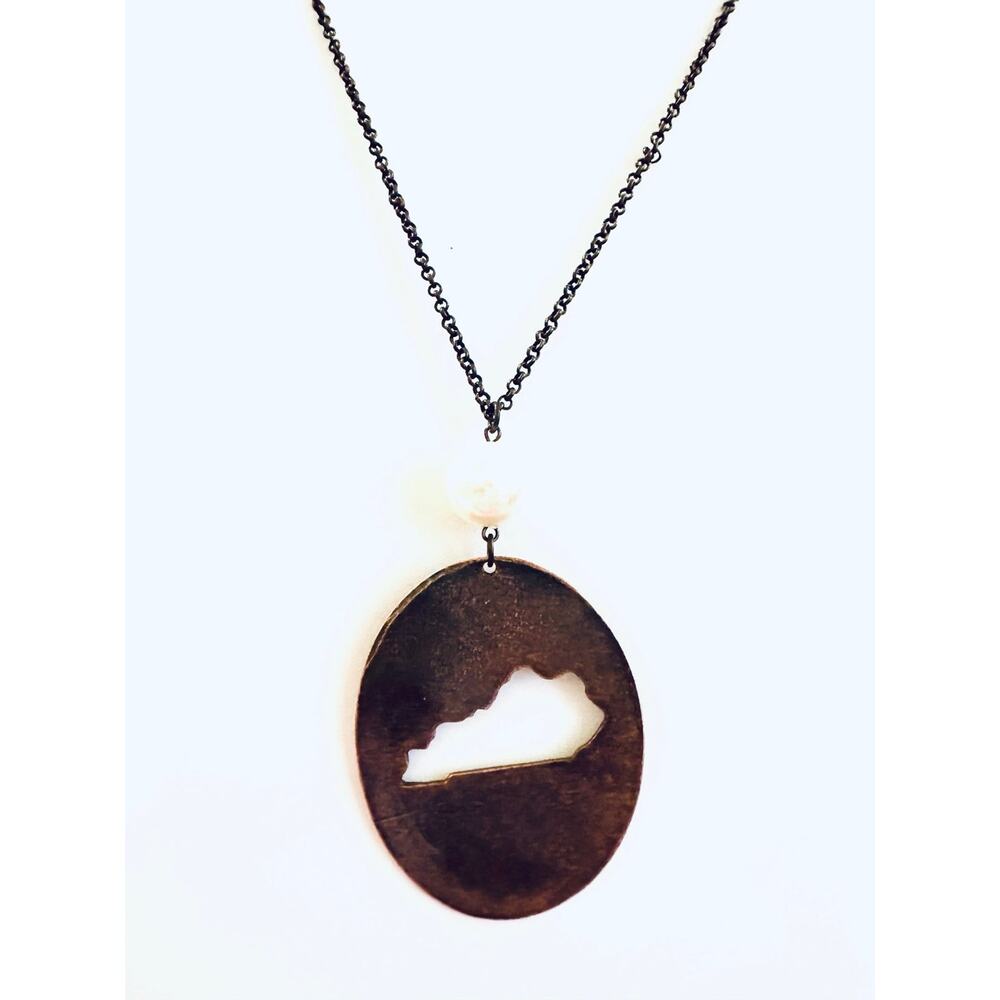 Kentucky Copper and Pearl Necklace KY  UK